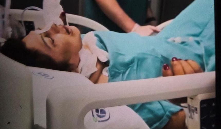 Tehdit edip, kefen gönderdiği eski eşini 8 yerinden bıçakladı
