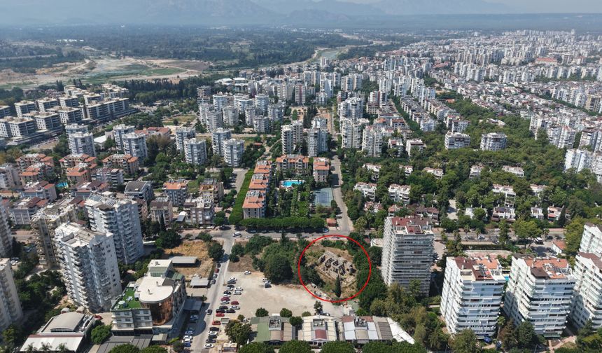 Antalya'da 1700 yıllık Roma Hamamı yıllara meydan okuyor