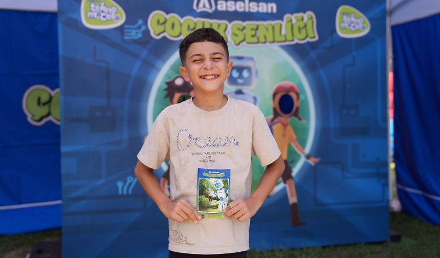 'ASELSAN Çocuk Şenliği' Kahramanmaraş'ta çocuklarla buluştu