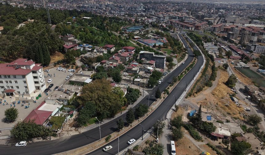 Kahramanmaraş'ta Ali Sezal Bulvarı, 94 milyon liralık yatırımla yenilendi