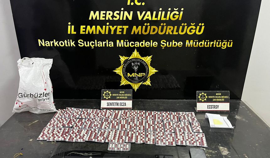 Mersin'de 'torbacı' operasyonunda 2 tutuklama