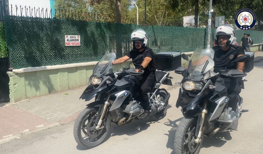 Osmaniye'de okul çevrelerinde dron destekli denetim
