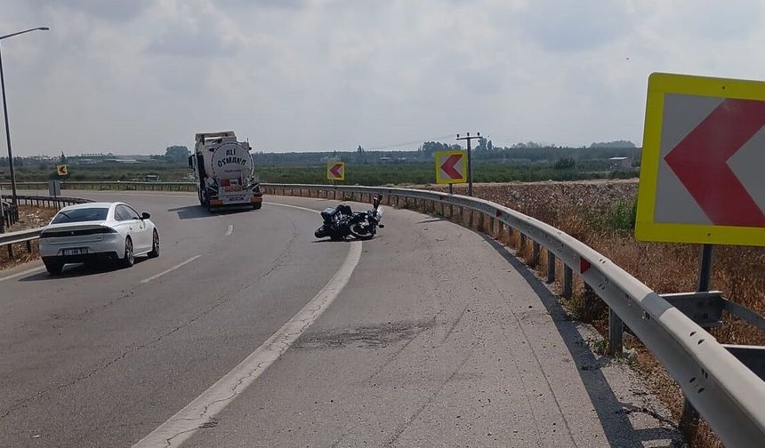Tarsus'ta motosiklet kazasında 26 yaşındaki genç hayatını kaybetti