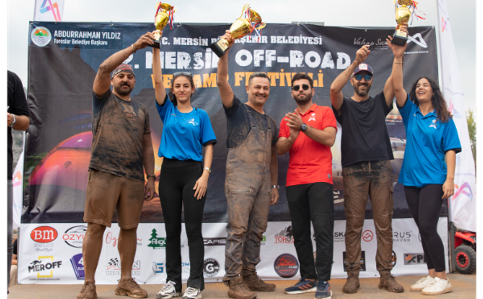 Mersin Off-Road ve Kamp Festivali Coşkuyla Gerçekleştirildi