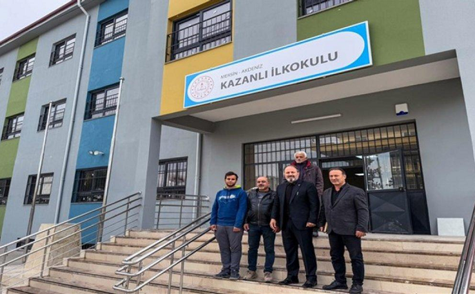 Akdeniz Kazanlı İlkokulu Eğitim İçin Hazır: 16 Derslikli Modern Okul Tamamlandı