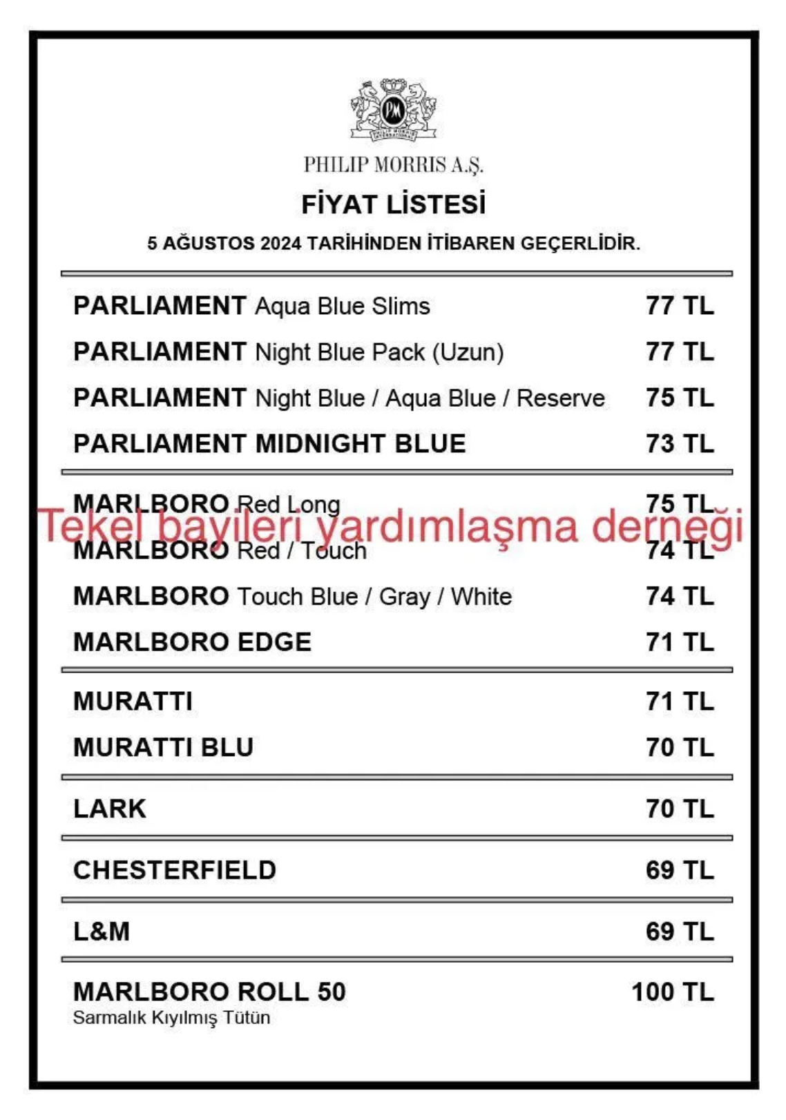 Sigara Fiyatları Ne Kadar Oldu