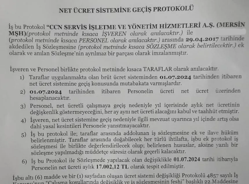 Merin Sehir Hastanesi Tasaron Iscilere Protokol Metni Gonderdi