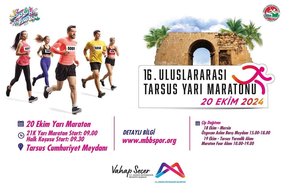 16. Uluslararasi Tarsus Yari Maratonu İçi̇n Geri̇ Sayim Başladi (8)