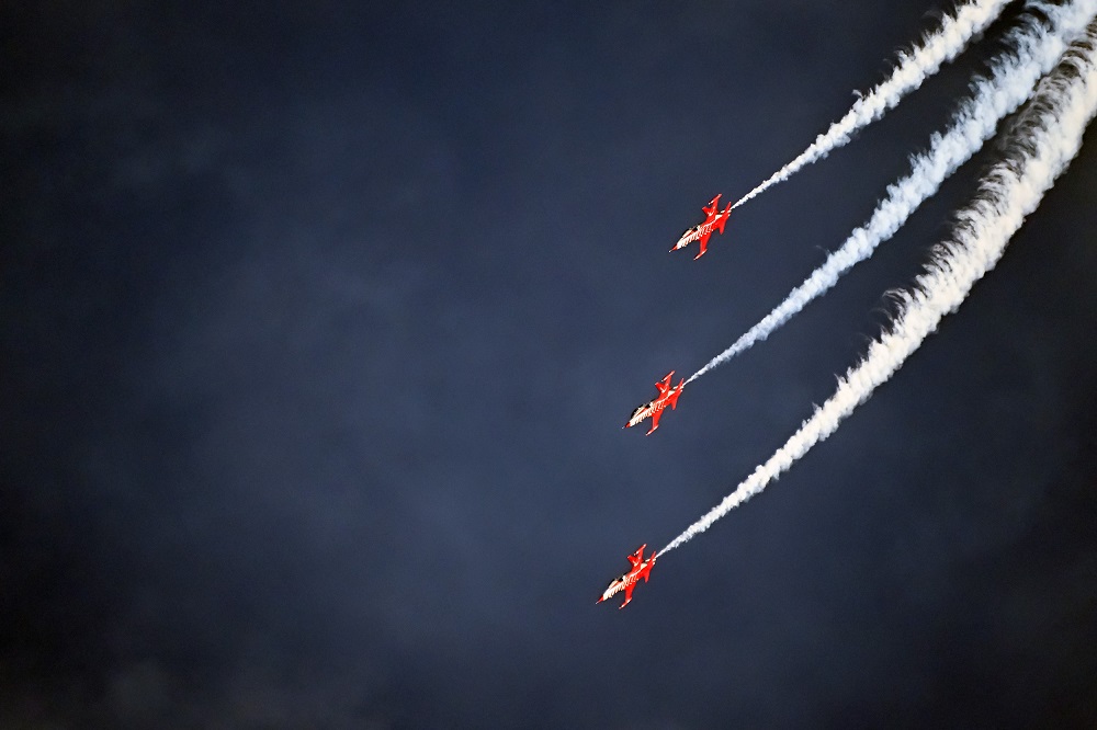 Türk Yildizlari, Mersi̇n Semalarina İlk İmzayi Prova Uçuşuyla Atti (6)