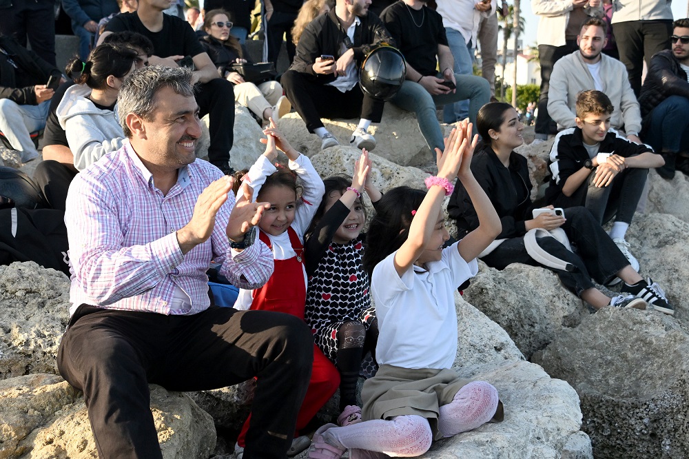 Türk Yildizlari, Mersi̇n Semalarina İlk İmzayi Prova Uçuşuyla Atti (7)