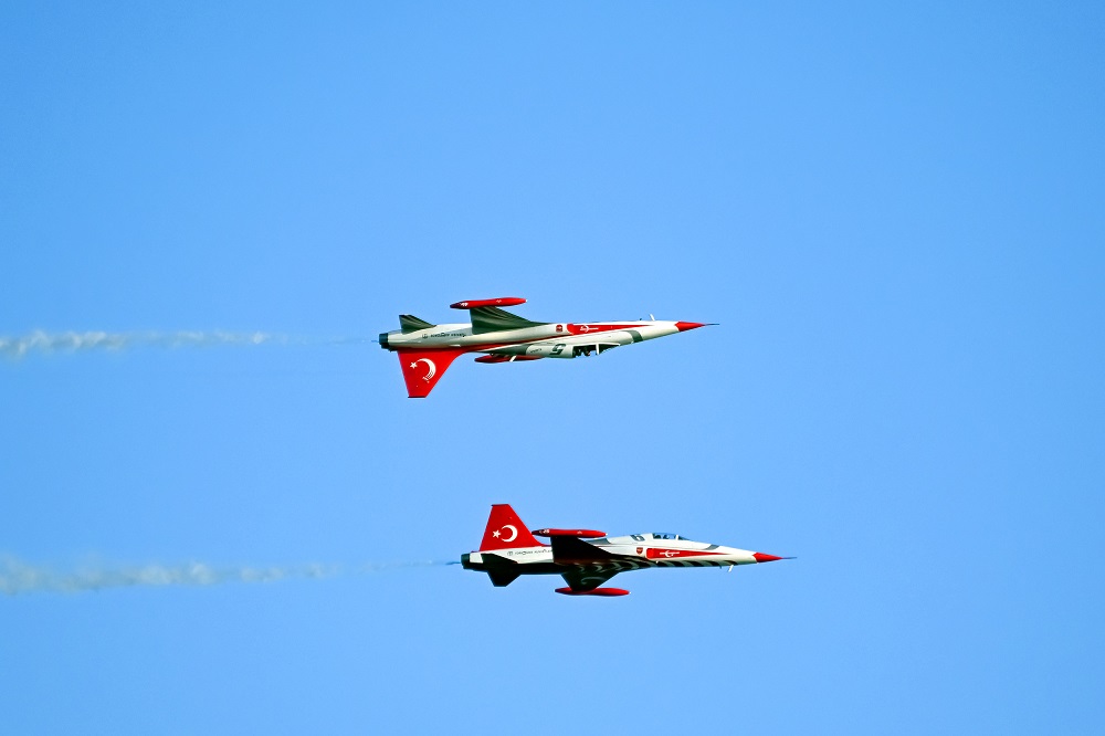 Türk Yildizlari, Mersi̇n Semalarina İlk İmzayi Prova Uçuşuyla Atti (8)