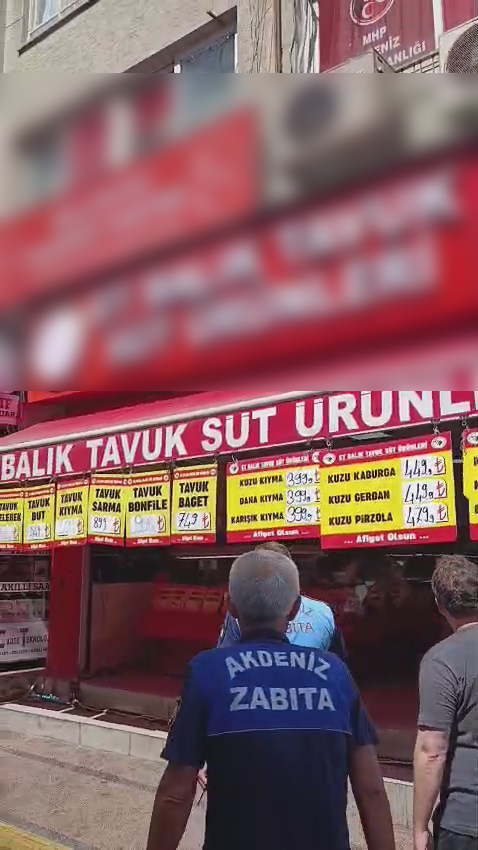 Akdeniz Zabıta Bozulmuş Et Ele Geçirdi (3)