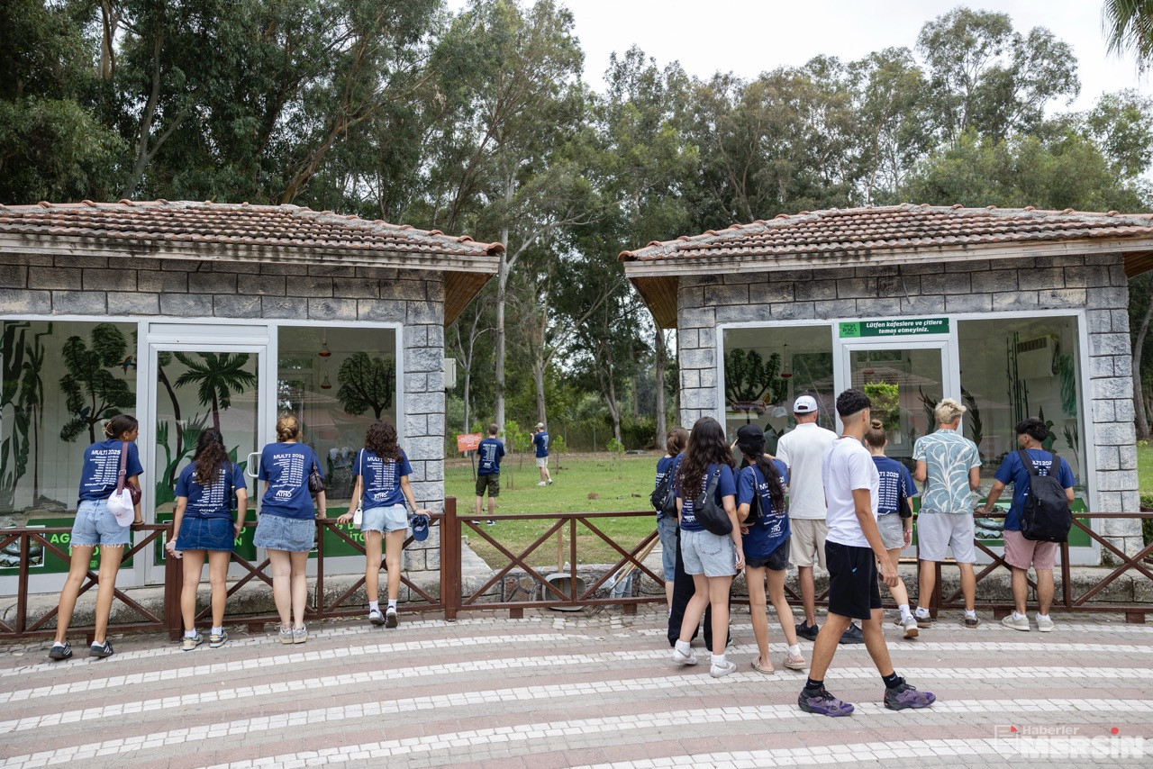 Büyük Almanya’dan Gelen Öğrenci̇ler Mersi̇nli̇ Öğrenci̇lerle Buluştu (8)
