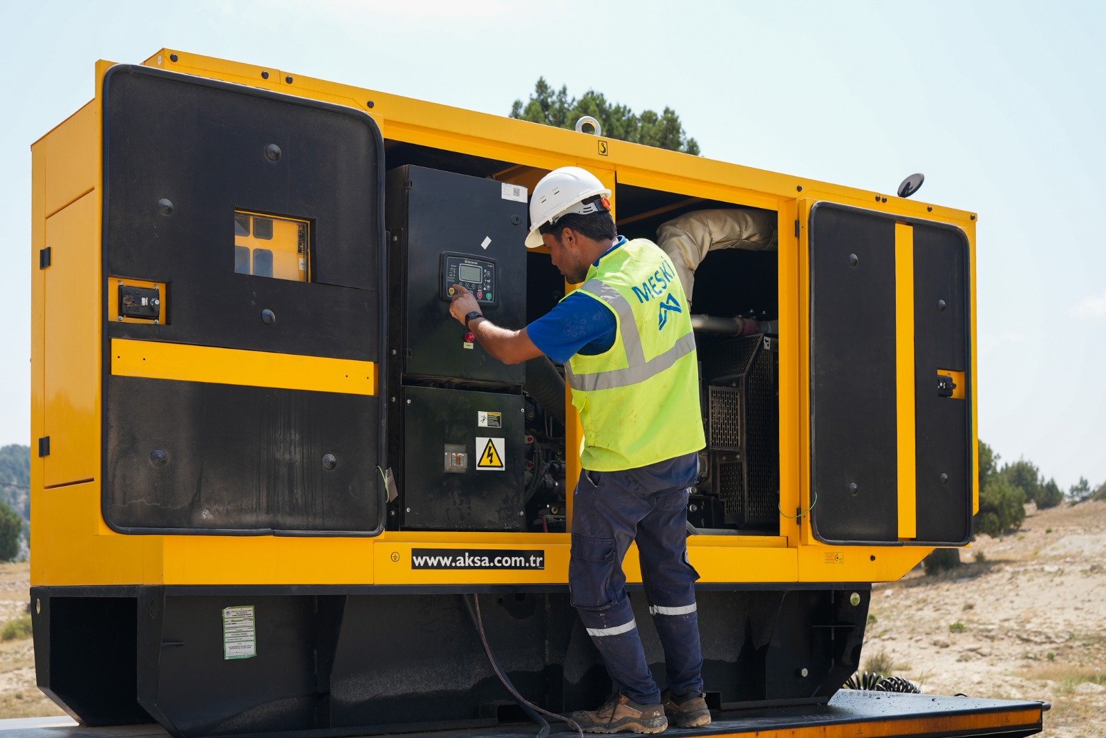 Meski̇, Harfi̇lli̇ Mahallesi̇’ne Kesi̇nti̇si̇z İçme Suyu Temi̇n Edi̇yor (2)