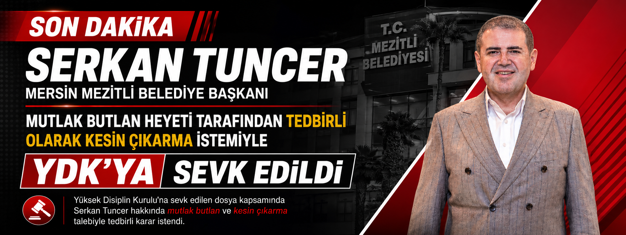 CHP'den Mezitli'yi ilgilendiren şok karar