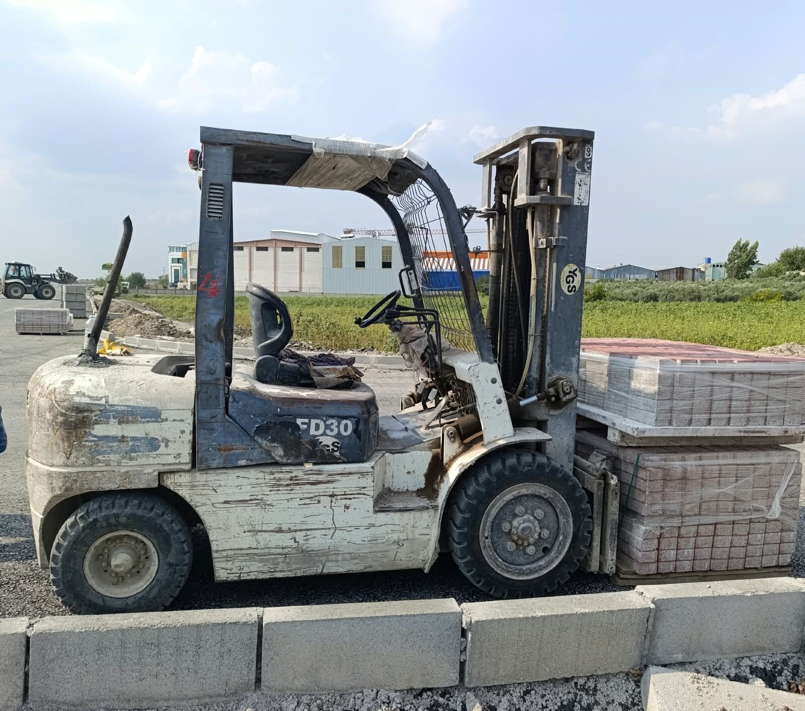 Forklift hırsızlığına 3 tutuklama