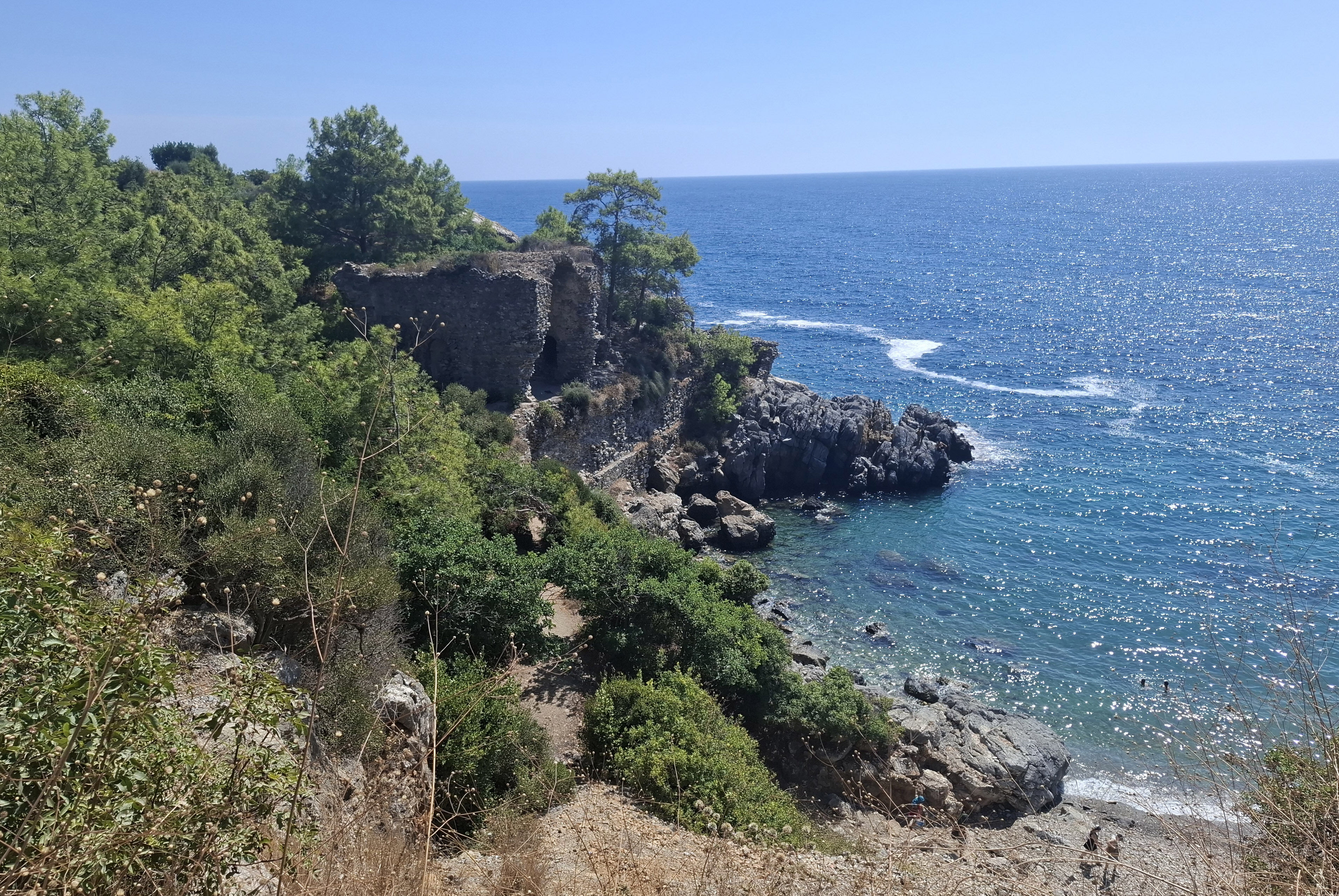 Iotape Antik Kenti'ne turist ilgisi