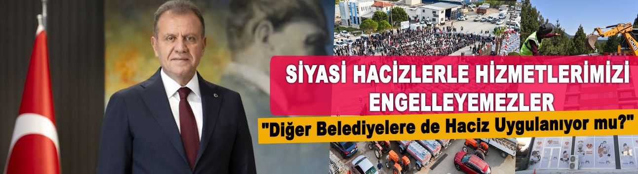 Başkan Seçer: “Siyasi Hacizlerle Hizmetlerimizi Engelleyemezler”