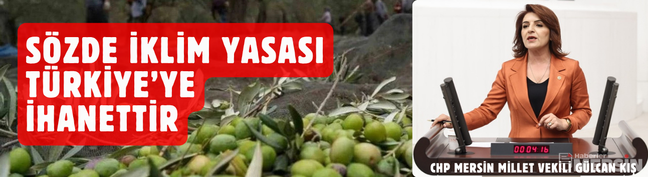 Vekil Kış’tan Sert Çıkış: “Sözde İklim Yasası Türkiye’ye İhanettir”